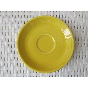 Fiestaware Marigold orange 6 inch saucer discontinued 2012